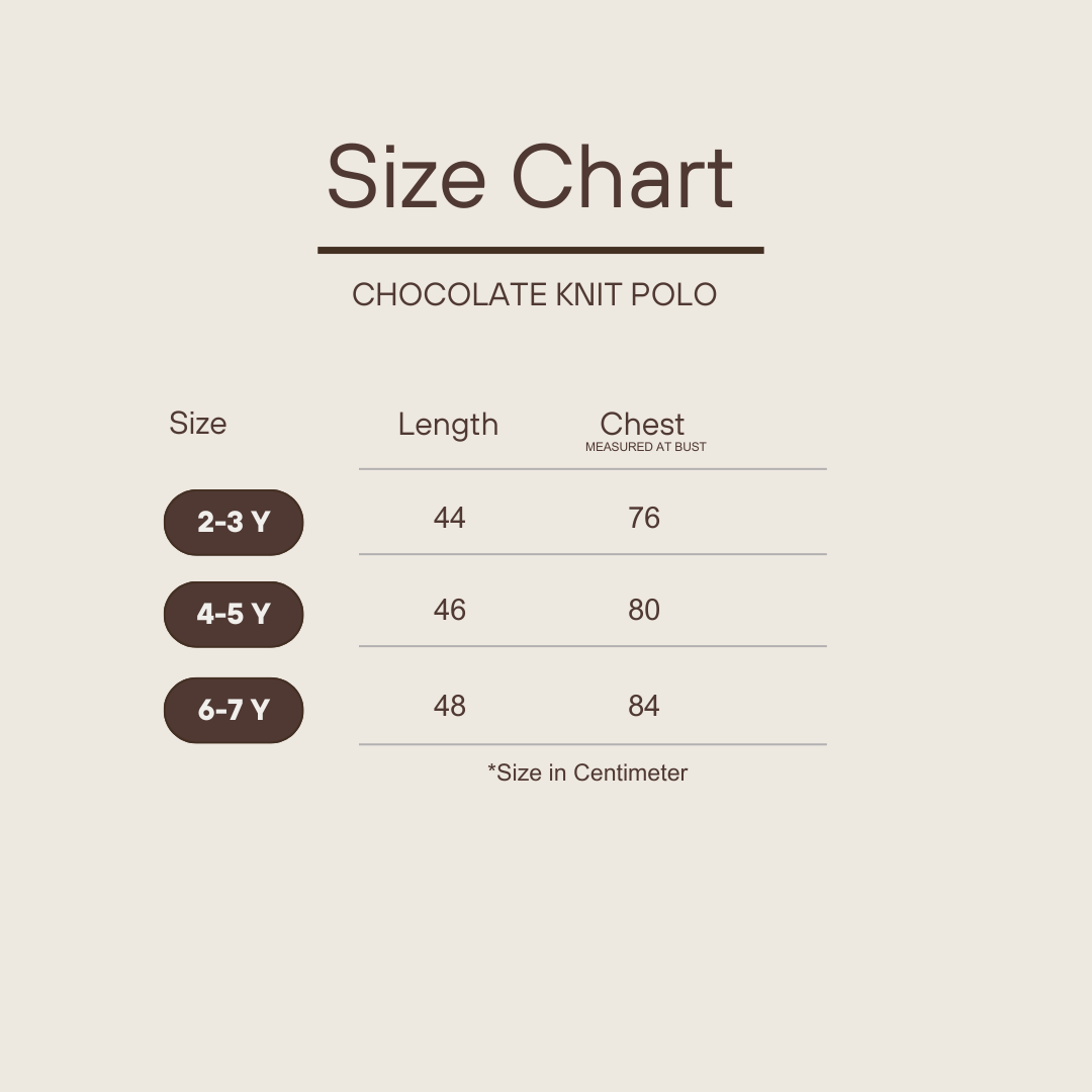 Oversized Chocolate Knit Polo